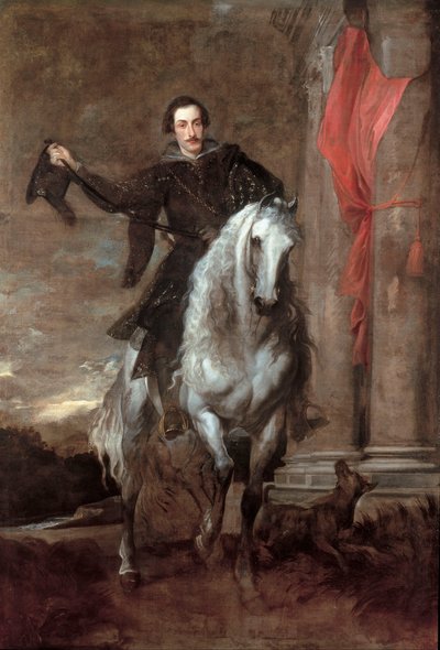 Anton Giulio Brignole-Sale a caballo de Anthony van Dyck
